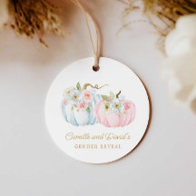 Queda do Sexo Revelar Chá de fraldas de Abóbora