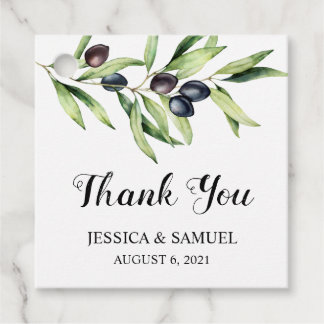 Etiquetas Para Lembrancinhas Ramo de Oliveira Ercolor Casamento Obrigado