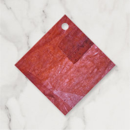 Etiquetas Para Lembrancinhas Red abstract Favor Tags,Dazzling red color rexture