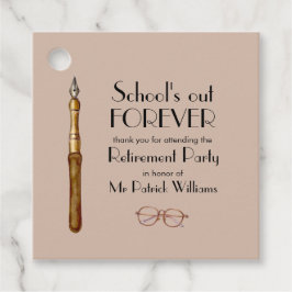 Etiquetas Para Lembrancinhas Reforma dos Professores da Escola para Sempre Vint