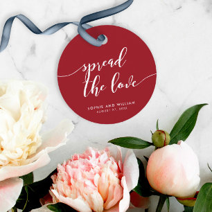 Etiquetas Para Lembrancinhas Relaxar Script Espalhar o Casamento Personalizado 