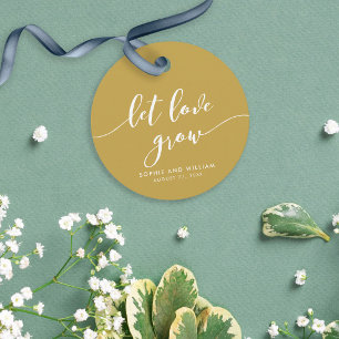 Etiquetas Para Lembrancinhas Relaxe Script Deixe O Amor Crescer Colorido Editáv