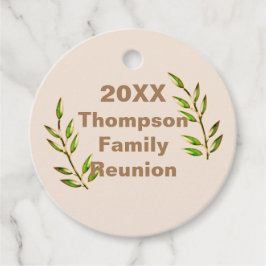 Etiquetas Para Lembrancinhas Reunião Familiar Keepsasasaem Fileira Verde Mement