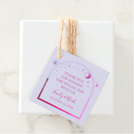 Etiquetas Para Lembrancinhas Rosa Lavanda Celestial Casamento Obrigado