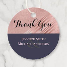 Etiquetas Para Lembrancinhas Rosa Marinho Dourado Folha Azul Brilhante