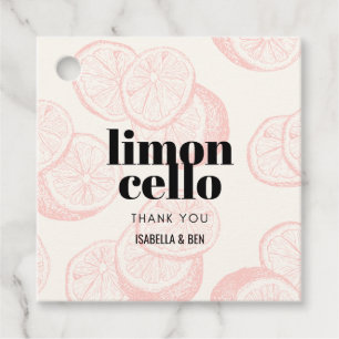 Etiquetas Para Lembrancinhas Rosa Pastel Limão Caseiro Limoncello Obrigado