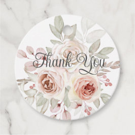 ETIQUETAS PARA LEMBRANCINHAS ROSA ROMÂNTICO, OBRIGADO