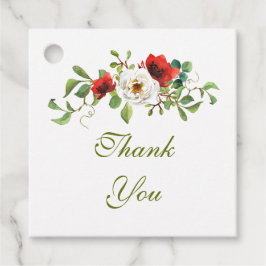 Etiquetas Para Lembrancinhas Rosas de Aquarela Cair