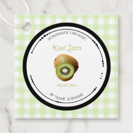 Etiquetas Para Lembrancinhas Rótulo de Geleia de Kiwi Caseira Com Ingredientes