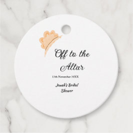 Etiquetas Para Lembrancinhas Rumo ao altar chapéu de laranja chapéu chá de noiv