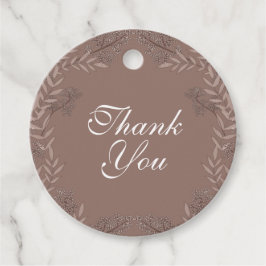 Etiquetas Para Lembrancinhas Rustic Brown Wedding Vintage Botânico