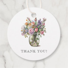 Etiquetas Para Lembrancinhas Rustic Watercolor Floral 70 Birthday