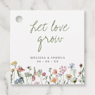 Etiquetas Para Lembrancinhas Rústicos Flores Selvagens Que Adoram Cultivar Seme