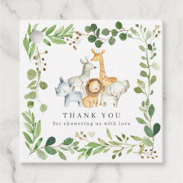 Etiquetas Para Lembrancinhas Safari Animals Baby Shower Favor Tags | Gift Tags