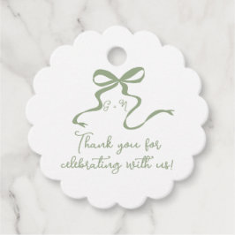 Etiquetas Para Lembrancinhas Sage Verde Casamento Whimsical Tag Favorece