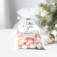 Santa Baby Natal Inverno Baby Shower Obrigado