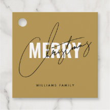 Script de Natal de ouro moderno