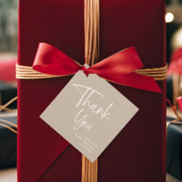 Etiquetas Para Lembrancinhas Script Minimalista Moderno Obrigado