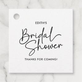 Etiquetas Para Lembrancinhas Script Moderno Elegante Noiva Escrita à Mão