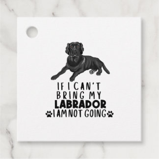 Etiquetas Para Lembrancinhas Se eu não puder trazer meu cachorro preto Labrador
