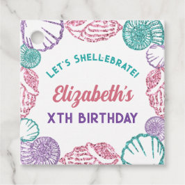 Etiquetas Para Lembrancinhas Seashell Girls Birthday