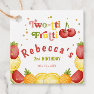 Etiquetas Para Lembrancinhas Segunda Festa de aniversário de Frutti Frutti Frut