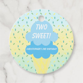 Etiquetas Para Lembrancinhas segundo aniversário sorvete