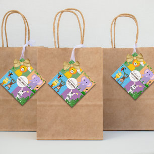 Etiquetas Para Lembrancinhas Selgle Safari Selvagem Chá de fraldas Selvagem Col