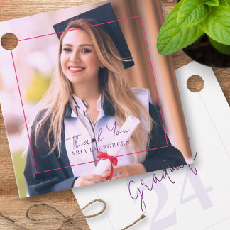 Etiquetas Para Lembrancinhas Selo de Envelope de Graduação de Foto Na moda mode