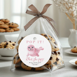 Etiquetas Para Lembrancinhas Selo Rosa - Pop! Quando ela pop!