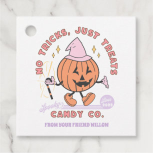 Etiquetas Para Lembrancinhas Sem Truques Apenas Tratam Doces Loucos Co Hallowee