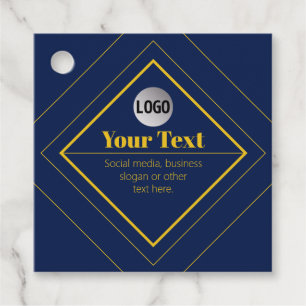 Etiquetas Para Lembrancinhas Seu Logotipo & Modelo de Design Personalizável