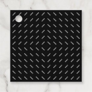 Etiquetas Para Lembrancinhas Seu logotipo ou imagem carregada   Padrão Moderno