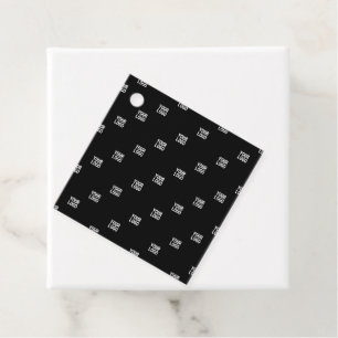 Etiquetas Para Lembrancinhas Seu logotipo ou qualquer imagem   Bandas Diagonais