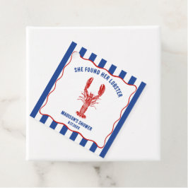 Etiquetas Para Lembrancinhas She Found Her Lobster Nautical Bridal Shower