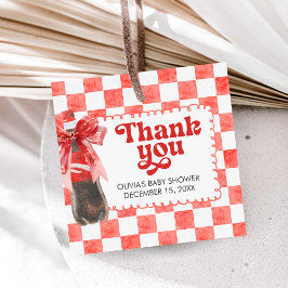 Etiquetas Para Lembrancinhas She's Ready to Pop Baby Shower Favor Tags