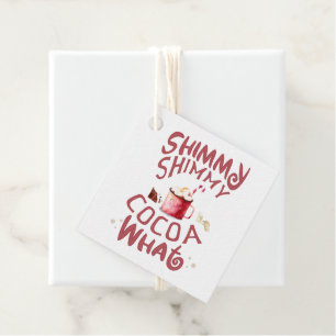 Etiquetas Para Lembrancinhas Shimmy Shimmy Cacau O Que  Natal quente