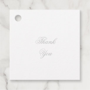 Etiquetas Para Lembrancinhas Silver Wedding