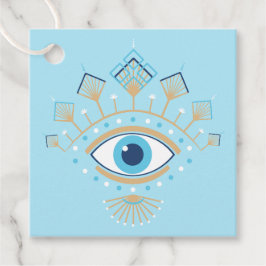 Etiquetas Para Lembrancinhas Símbolo de Proteção Turco de Mau Grego Decorado