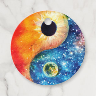 Etiquetas Para Lembrancinhas símbolo yin-yang