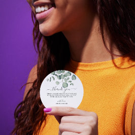 Etiquetas Para Lembrancinhas Simples Festa de casamento Eucalyptus Greenery