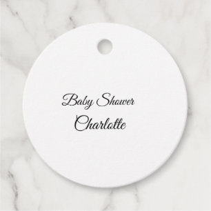 Etiquetas Para Lembrancinhas SIMPLES MINIMAL.CUTE ADICIONE O NOME DO BEBÊ baby