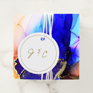 Etiquetas Para Lembrancinhas Simples Monograma Obrigado Mensagem Casamento