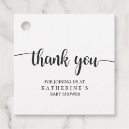 Etiquetas Para Lembrancinhas Simples Xadrez de Búfalo Preto e Branco Obrigado