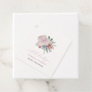 Etiquetas Para Lembrancinhas Sinal de boas-vindas do Chá de fraldas de Jardim p