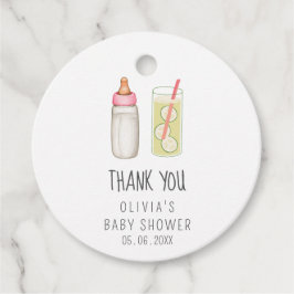 Etiquetas Para Lembrancinhas Sip And See, Welcome Baby Girl, New Baby Party