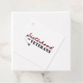 Etiquetas Para Lembrancinhas Sisters of Veterans Military Pride Design