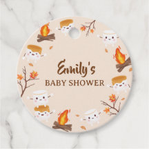 S'more Love Fall Rustic Camping Chá de fraldas