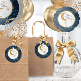 Etiquetas Para Lembrancinhas Sobre O Espaço Da Lua Obrigado Querida