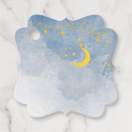 Etiquetas Para Lembrancinhas Sol gêmeo Chá de fraldas, Lua, estrelas